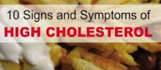 5 Major Symptoms of High Cholesterol