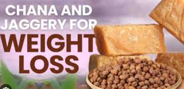 Chickpeas and jaggery/चने और गुड़ /चणे आणि गुळ